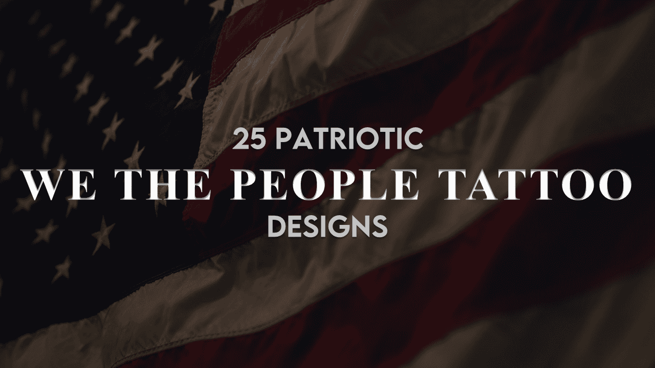 we the people tattoo