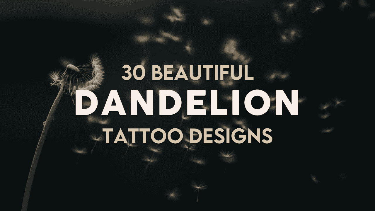 dandelion tattoo