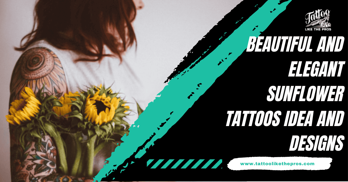 sunflower tattoos
