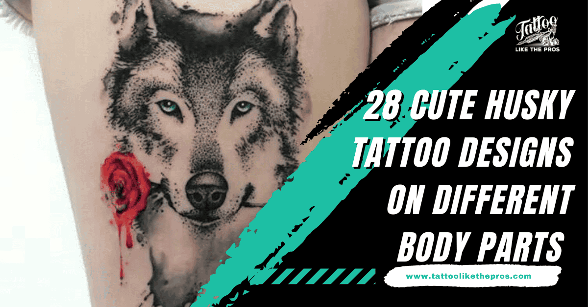 husky tattoo