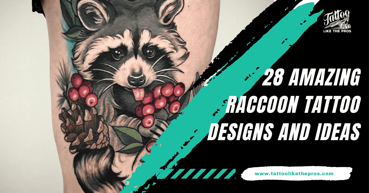 raccoon tattoo