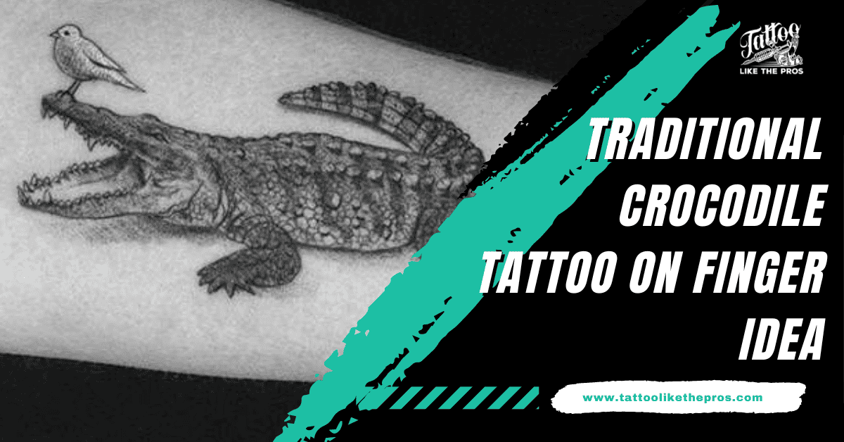 crocodile tattoo
