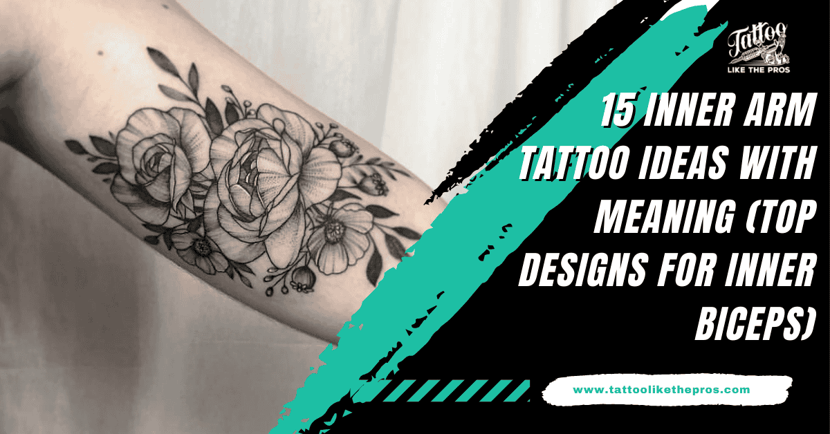 inner arm tattoos