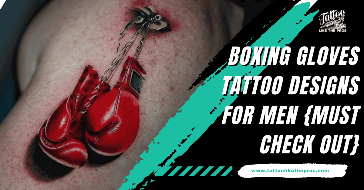 boxing gloves tattoo
