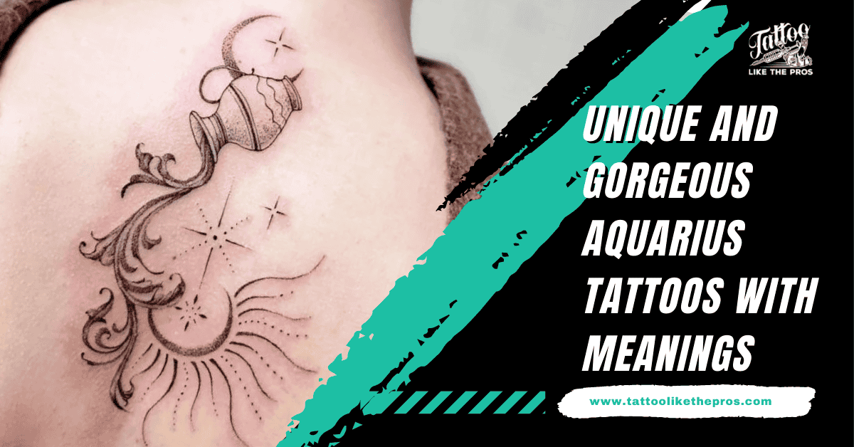 aquarius tattoos design