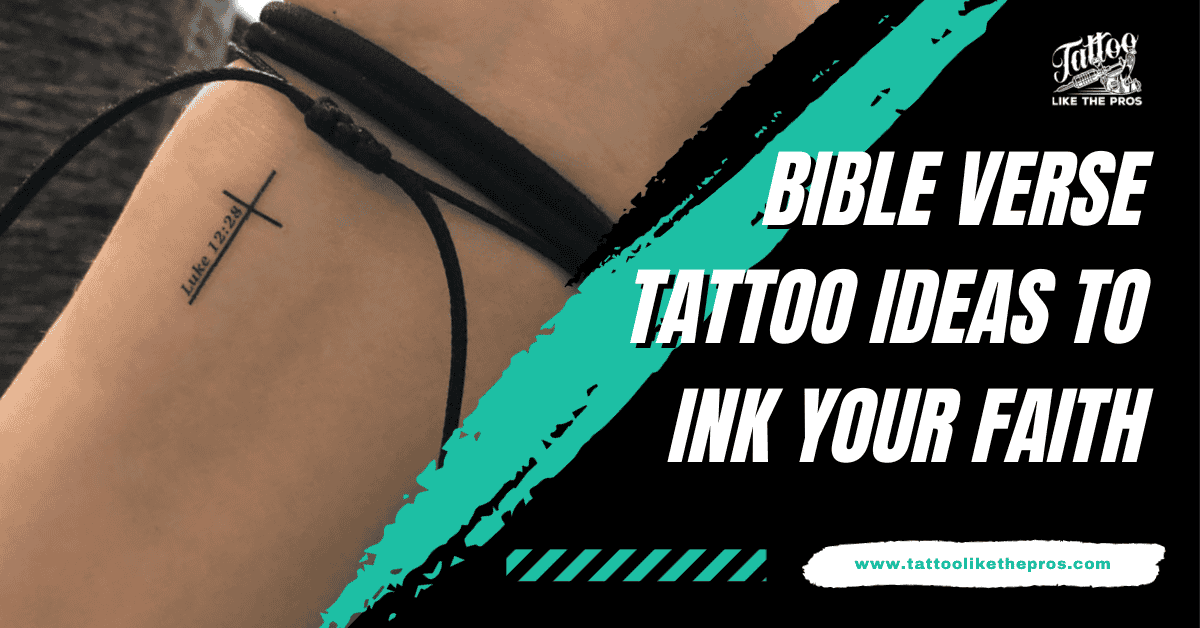 bible verse tattoo ideas